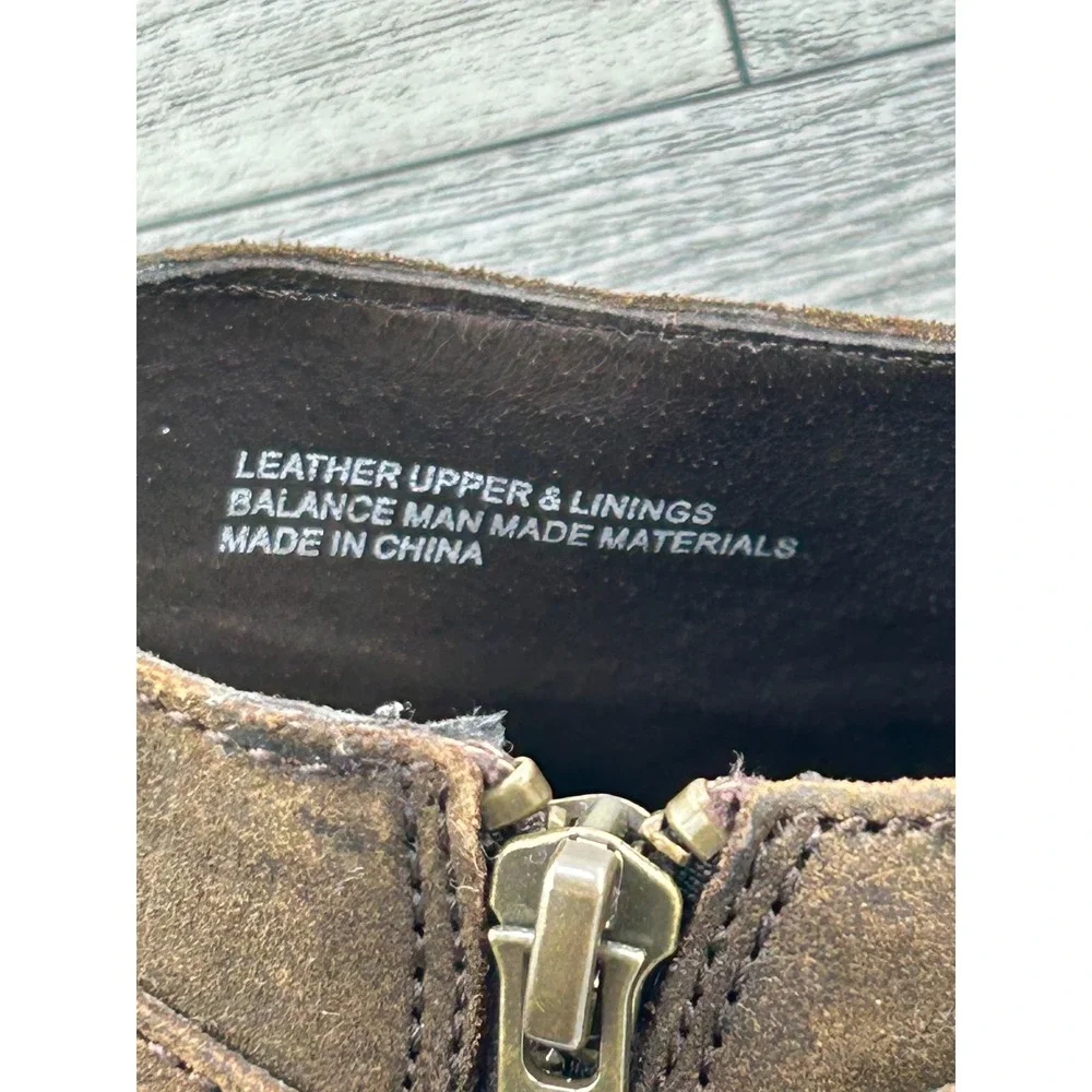 Born brown leather